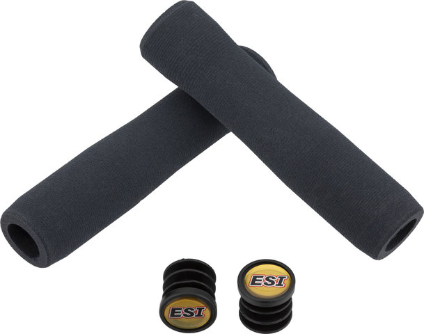 ESI Poignées de guidon en silicone FIT CR - black/130 mm