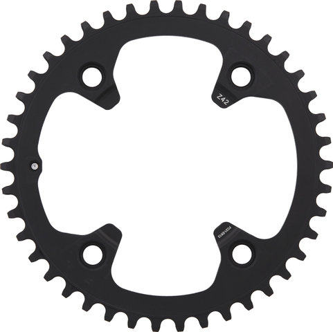 Campagnolo Plato Ekar 13 velocidades, 4 brazos, círculo de agujeros de 123 mm - negro/42 
