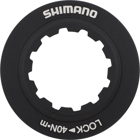 Shimano RT-EM810 Center Lock Brake Rotor for STEPS w/ Internal Teeth - silver-black/160 mm