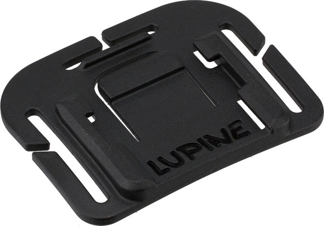 Lupine FrontClick Plate for Headband - black