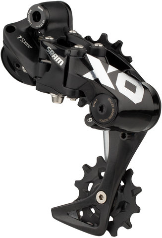 SRAM Dérailleur Arrière X01 DH 7 vitesses - red/court