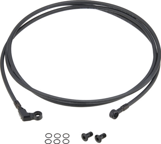 Trickstuff Beta Kevlar Brake Line Kit Angle / Banjo for Piccola - black / black/1700 mm