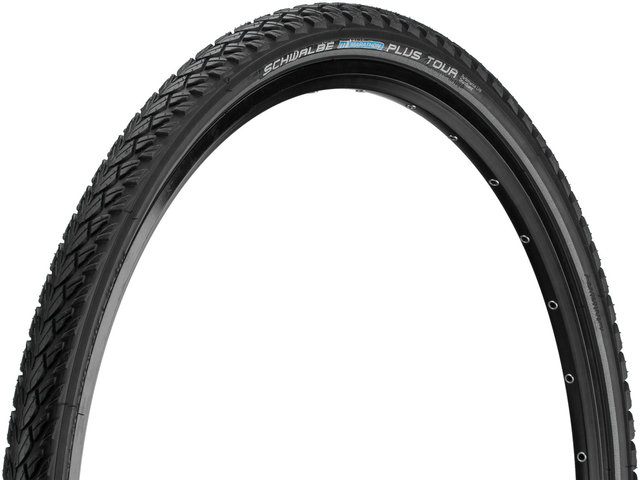 Set de 2 cubiertas de alambre Marathon Plus Tour 28" - negro-reflejante/42-622