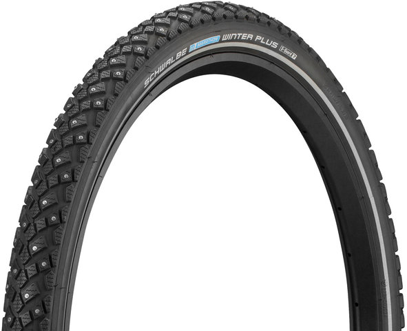 Schwalbe Marathon Winter Plus 26" Studded Wired Tyre Set - black-reflective/26x2.0 (50-559)