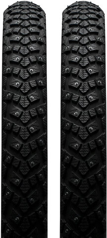 Schwalbe Set de 2 Pneus Rigides Cloutés Marathon Winter Plus 28" - noir-reflex/50-622 (28x2,0)