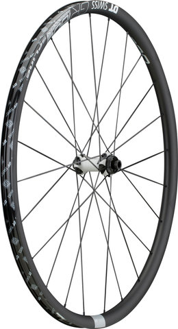 DT Swiss Juego de ruedas GR 1600 SPLINE 25 Disc Center Lock 28" - negro | 142 mm | 100 mm | 28" | SRAM XDR | 100 mm | 100 mm | 142 mm