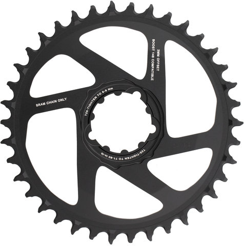 SRAM X-Sync 2 SL Direct Mount 3 mm Chainring for SRAM Eagle Boost - black/38 tooth