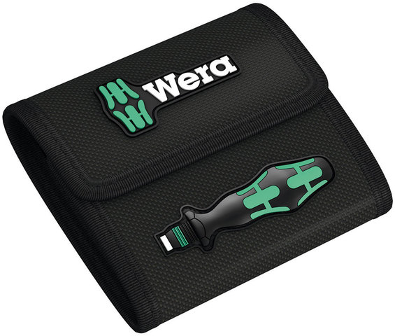 Wera Kraftform Kompakt Vario Screwdriver w/ Ratchet Function - black-green/universal