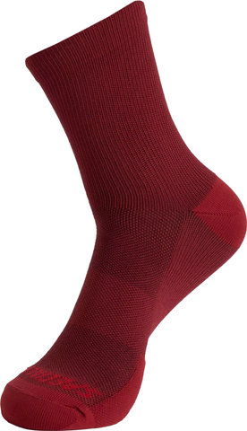 Specialized Chaussettes Soft Air Road Mid - Garnet Red | 43 - 45
