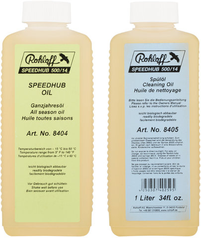 Oil of Speedhub 500/14 Oil Set - universal/1 litre