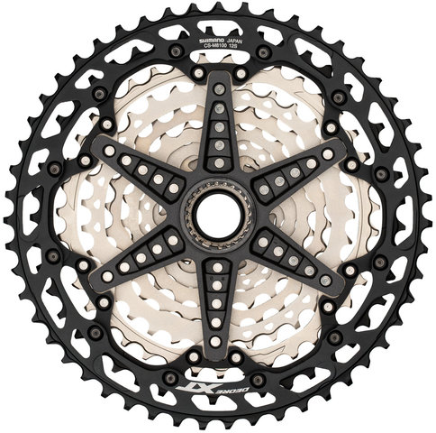 Shimano XT CS-M8100-12 Cassette + CN-M8100 12-speed Chain Wear & Tear Set - silver/10-51