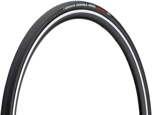 Vittoria Corsa Speed TLR G2.0 28" Folding Tyre - black/25-622 (700x25c)