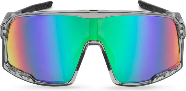 CHPO Henrik sports glasses - transparent grey/rainbow mirror