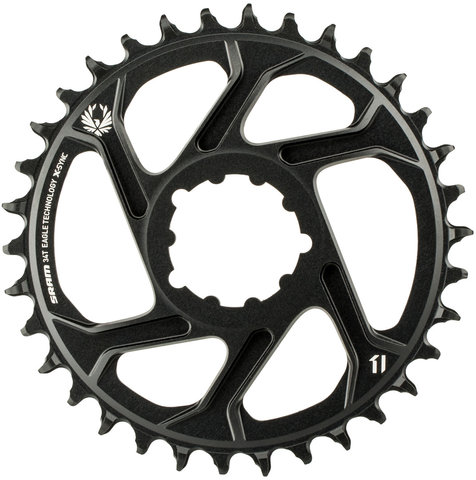 SRAM Plato X-Sync 2 Direct Mount 6 mm para X01/XX1/GX Eagle - black/34 dientes