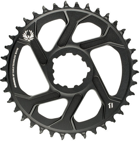 SRAM X-Sync 2 CF Direct Mount 6 mm Chainring for X01/XX1/GX Eagle - black/38 tooth