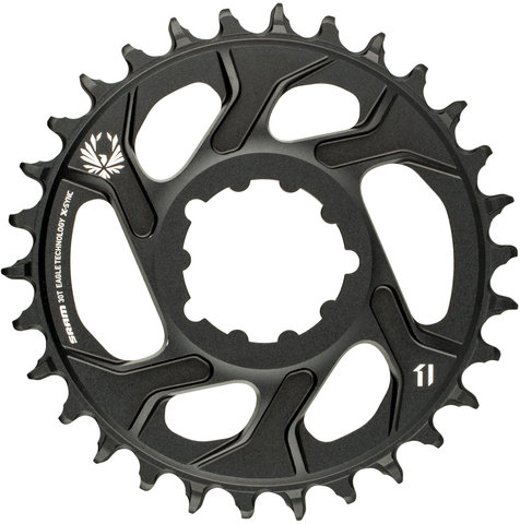 SRAM X-Sync 2 CF Direct Mount 6 mm Chainring for X01/XX1/GX Eagle - black/30 tooth