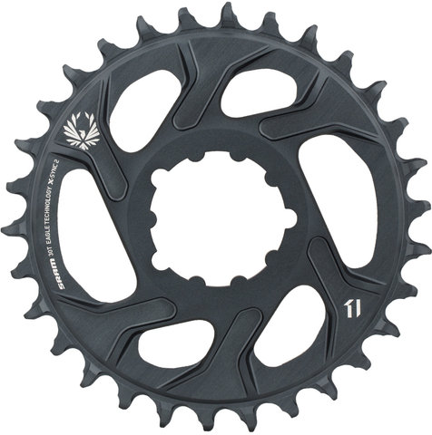 SRAM Plato X-Sync 2 Direct Mount 3 mm p. X01/XX1/GX Eagle Boost - lunar grey/30 dientes