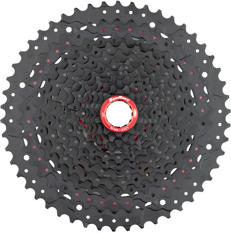 SunRace CSMZ91X 12-speed Cassette - black chrome/10-50