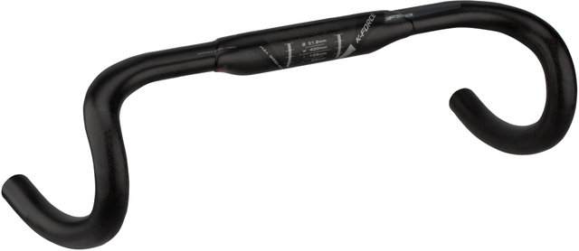 FSA K-Force Compact Carbon 31.8 Lenker - UD Carbon-black/40 cm