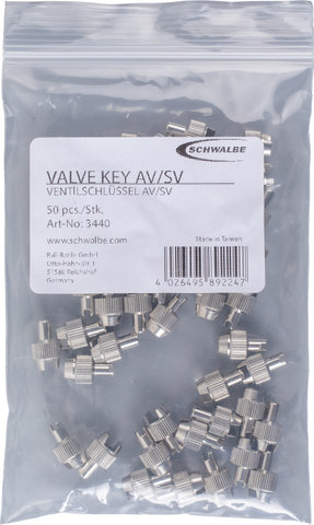 Schwalbe Llave para núcleo de válvula AV/SV - universal