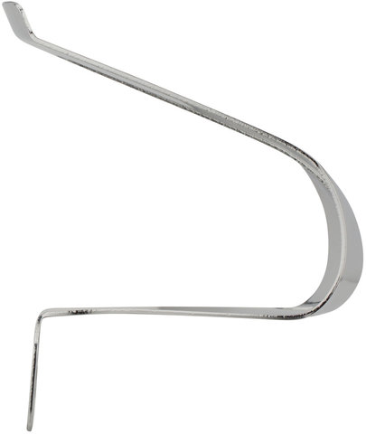 Half Clip Toe Clips - silver/universal