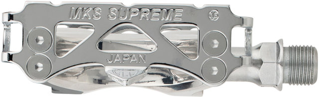 MKS SUPREME Platform Pedals - silver/universal