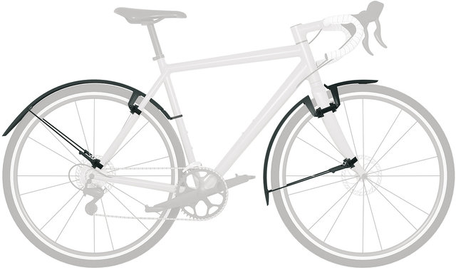 SKS Speedrocker Mudguard Set for Gravel Road Bikes bike components