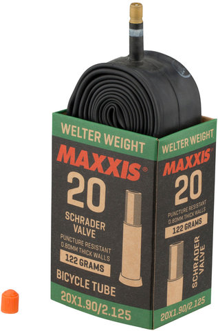 Welterweight 20" Inner Tube - black/20 x 1.9-2.125 Schrader 36 mm