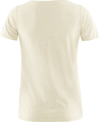 Fjällräven T-shirt pour dames Logo 1960 - chalk white | L