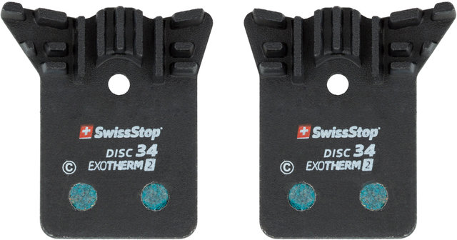 Swissstop Disc EXOTherm2 Brake Pads for Shimano - organic - aluminum/SH-011