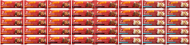 Ride Energy Riegel - 40 Stück - mixed/2200 g
