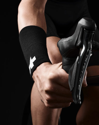 ASSOS Bandas de sudor Sweat Blocker P1 - black series | one size