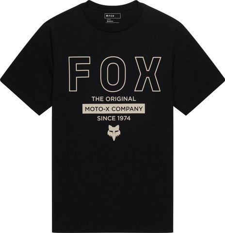 Fox Head T-Shirt Original Outline 195 - black | S