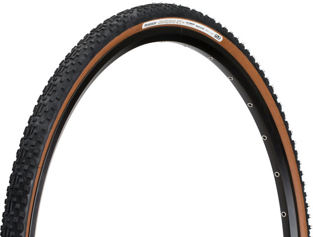 Panaracer GravelKing EXT Plus TLC 28" Faltreifen - black-brown/33-622 (700x33C)