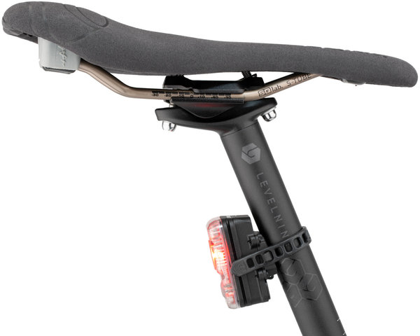 Lampe Arrière à LED Rotlicht Max avec Feu de Freinage - noir/universal