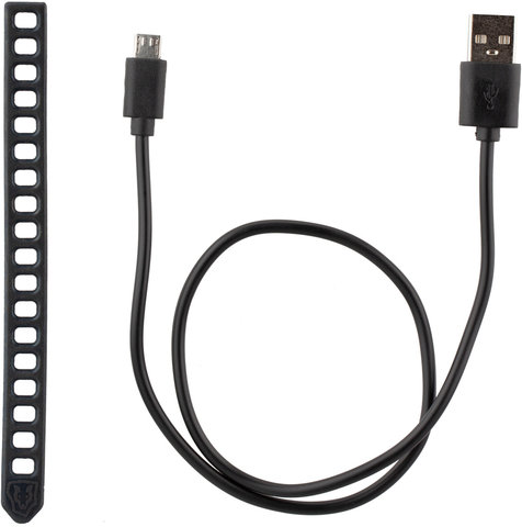 Lampe Arrière à LED Rotlicht Max avec Feu de Freinage - noir/universal