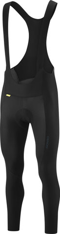GONSO Culotte térmica con tirantes SITIVO - black-bright green | S