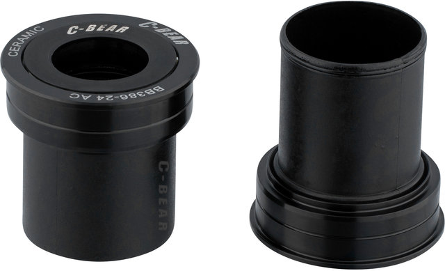 C-BEAR BB386EVO Shimano Cyclocross Bottom Bracket, 46 x 86.5 mm - black/BB386EVO