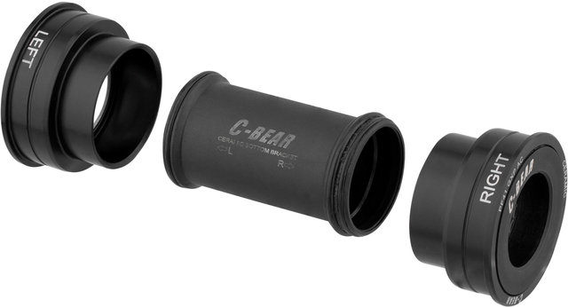 C-BEAR BB86/92 SRAM GXP MTB / Cyclocross Bottom Bracket, 41 x 86.5-92 mm - black/Pressfit