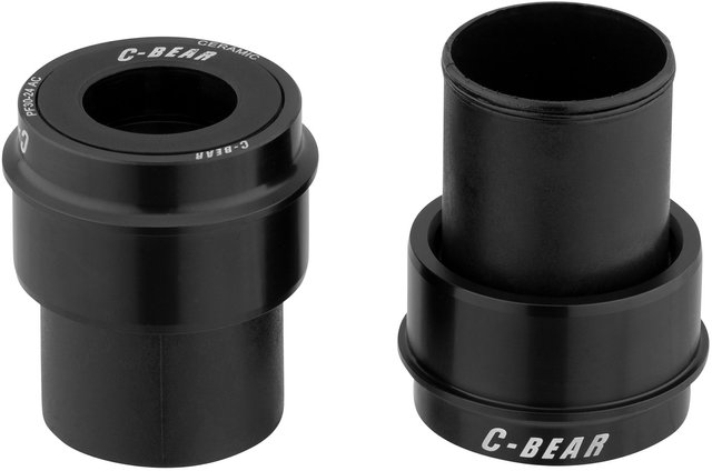 C-BEAR Eje de pedalier PF30 Shimano MTB / Cyclocross 46 x 68/73 mm - negro/PF30