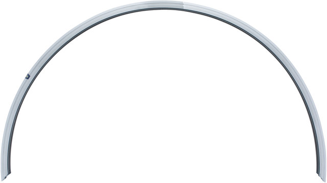 H1 Fender Set - smooth fluted-aluminium/43 mm / 28"