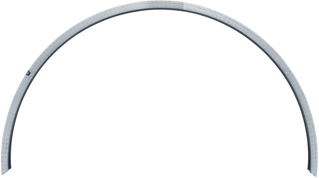 H1 Fender Set - fluted hammered-aluminium/43 mm / 28"