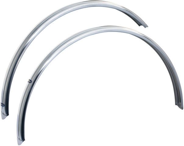 H29 Fender Set - smooth fluted-aluminium/43 mm / 28"