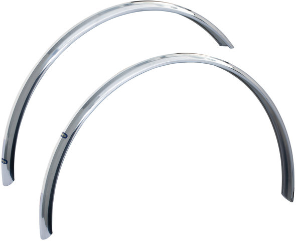 H31 Fender Set - smooth-aluminium/45 mm / 28"