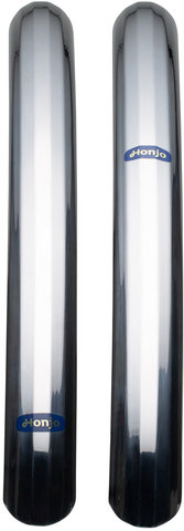 H31 Fender Set - smooth-aluminium/45 mm / 28"