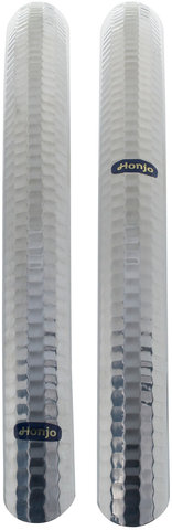 H31 Fender Set - smooth hammered-aluminium/45 mm / 28"