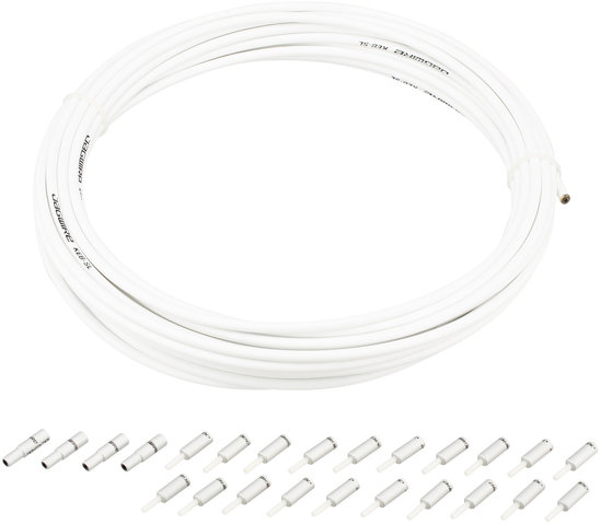 Jagwire Funda de cables de frenos KEB-SL 10 m - white/10 m