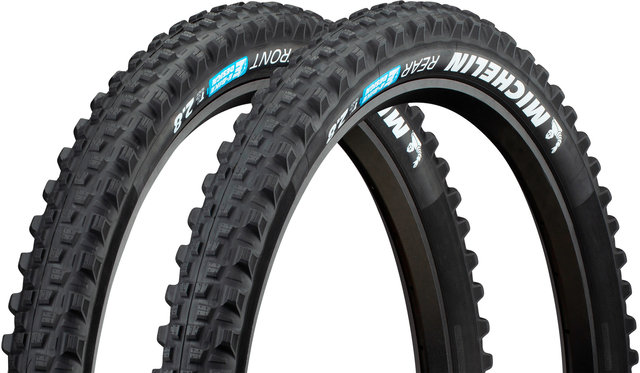 Michelin Set de 2 cubiertas plegables E-Wild Front / Rear 27,5+ - negro/27,5x2,8