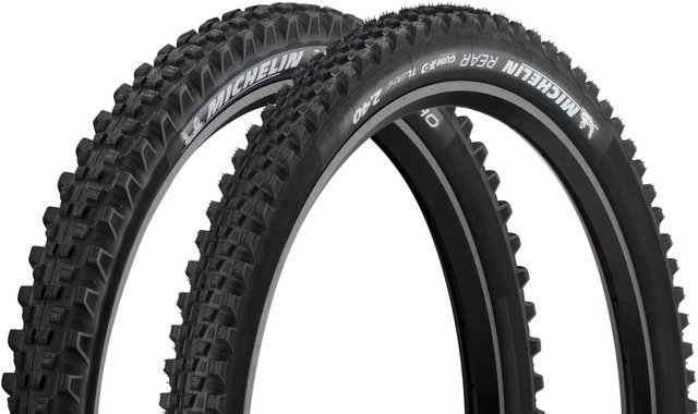 Michelin Set de 2 cubiertas pleg. Wild Enduro Front MAGI-X / Rear GUM-X 27,5" - negro/27,5x2,4