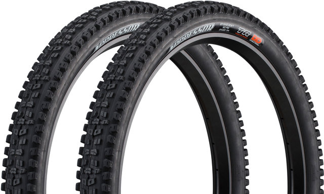 Maxxis Set de 2 Pneus Souples Aggressor Double Down WT 27,5" - noir/27,5x2,5